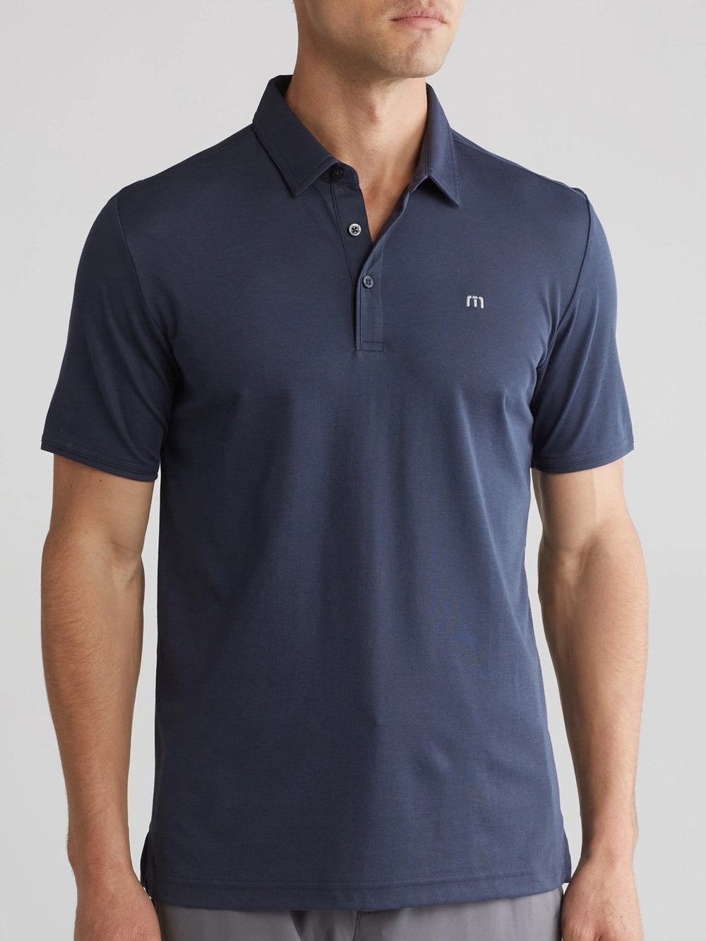 Travis Mathew Men’s Excursion Knit Polo Golf Shirt Size Large